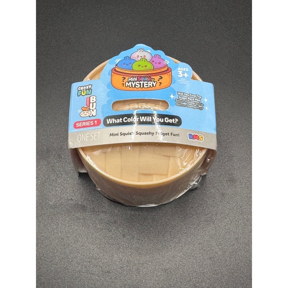 Crazy Fun Bun Series 1 Mini Squishy Mystery Dumpling Fidget Toy RMS 9198381 - Picture 2 of 5